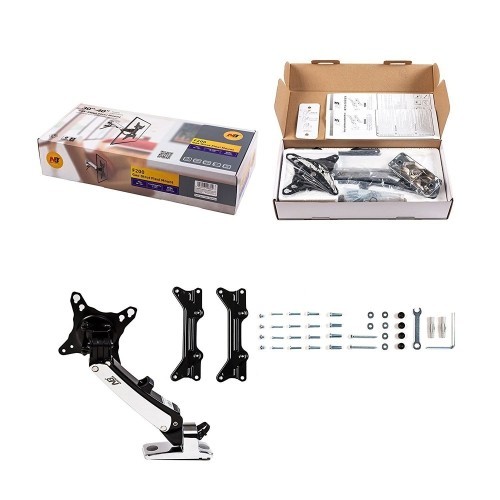 axGear Wall Mount Gas Strut Full Motion LED LCD Monitor Tilt Arm Bracket 19 - 27 in