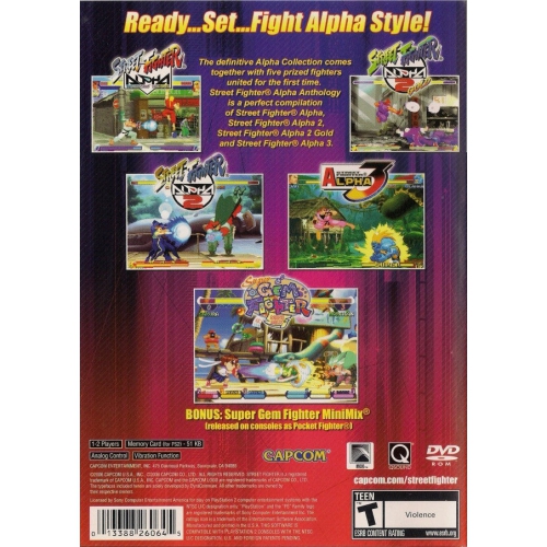 Street Fighter Alpha Anthology