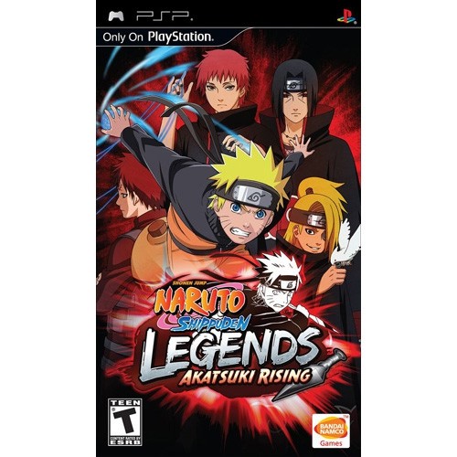 Naruto Shippuden Legends Akatsuki Rising Sony Psp Psp Games