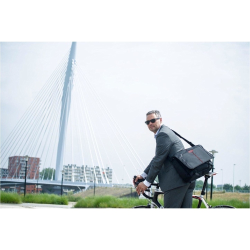 Sac messager Berlin de Verbatim pour portable de 16 po