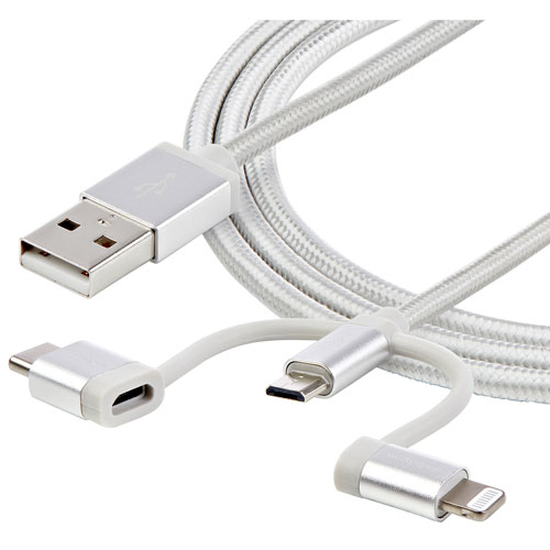 StarTech 1m USB Multi Charging Cable (LTCUB1MGR)