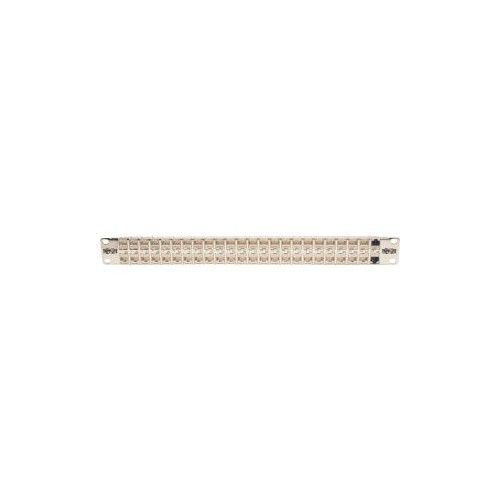 Tripp Lite 48-Port 1U Rack-Mount STP Shielded Cat6a Feedthrough Patch Panel, RJ45 Ethernet