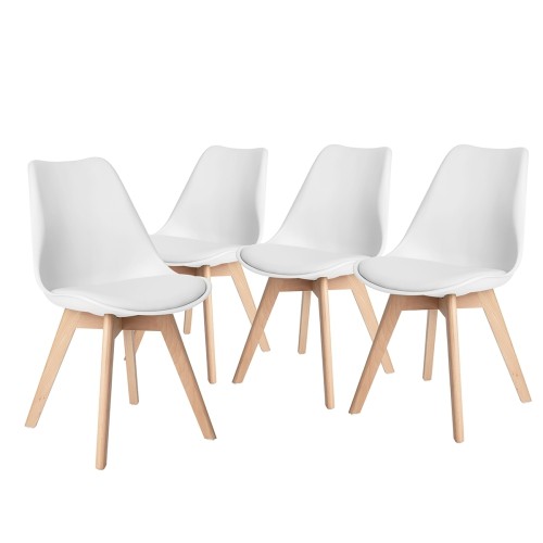 FRANKFURT WHITE UKFR DINING CHAIR SET