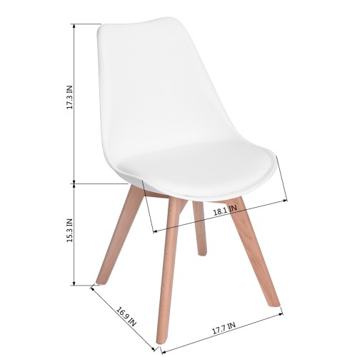 FRANKFURT WHITE UKFR DINING CHAIR SET