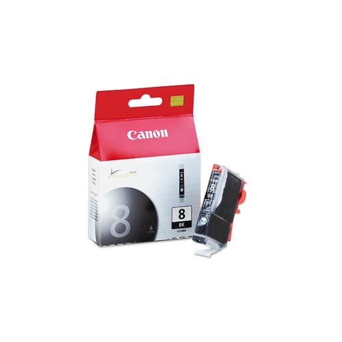 CANON  Cli 8 Bk 0620B002 Ink Cartridge for Pixma Printer In Black