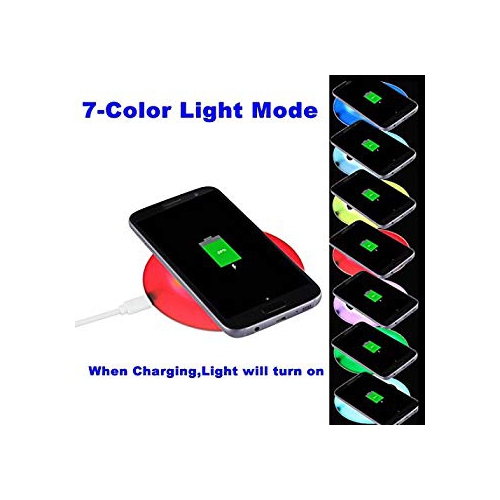 Wireless Charger With Night Light Hanende Qi Wireless Charging