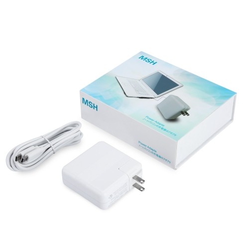 29W USB C Power Adapter for Apple MacBook 12-inch ,Replacement Power Adapter Charger with USB-C to USB-C Charge Cable(White)