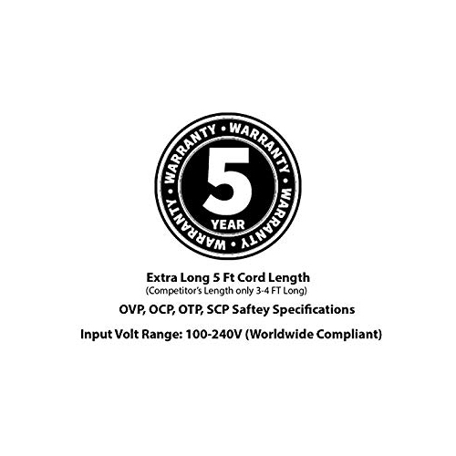 AC/DC Power Adapter/Adaptor for Yealink Yea-ps5v2000us Power Supply for Yealink 5-volt 2-amp Replacement Switching Power Suppl