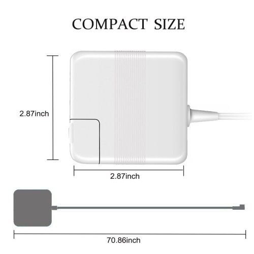 MacBook Pro ChargerUcero 60W MacBook Magsafe 2 Charger with T-Tip 60w magsafe Charger Power Adapter for MacBook Pro 13 inch