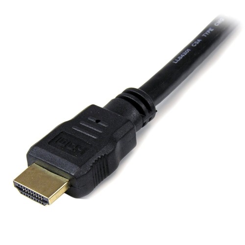StarTech.com 1 ft High Speed HDMI® Cable - HDMI to HDMI M/M - 19 pin HDMI, 1080p - Audio/Video, Gold-Plated Connectors