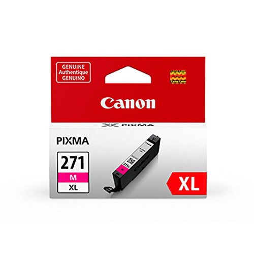 Genuine Canon CLI-271XL HIGH Yield Ink Tank, Magenta - 0338C001