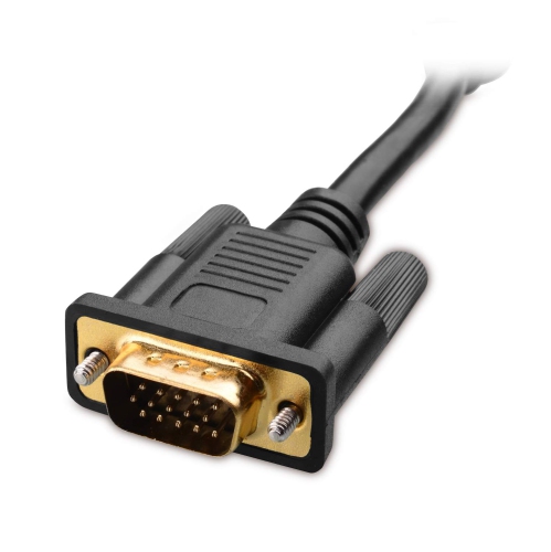 Cable Matters Gold Plated VGA Monitor Cable with Ferrites 10 Feet Bare Copper