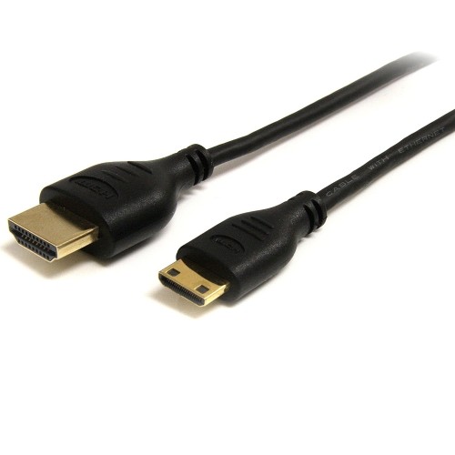 STARTECH  3 Ft Slim High Speed HDMI® to Mini HDMI Cable With Ethernet