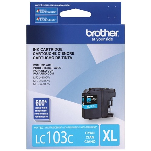 Brother LC103CS Cyan Ink CartridgeHigh Yield LC103CS