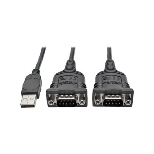 TRIPP LITE 2-PORT USB TO DB9 SERIAL FTDI ADAPTER