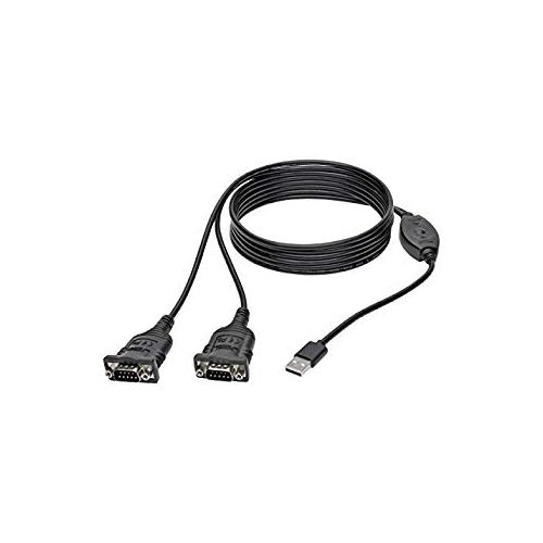 TRIPP LITE 2-PORT USB TO DB9 SERIAL FTDI ADAPTER