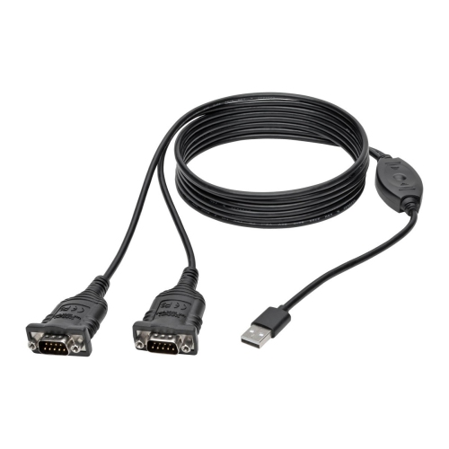 TRIPP LITE 2-PORT USB TO DB9 SERIAL FTDI ADAPTER