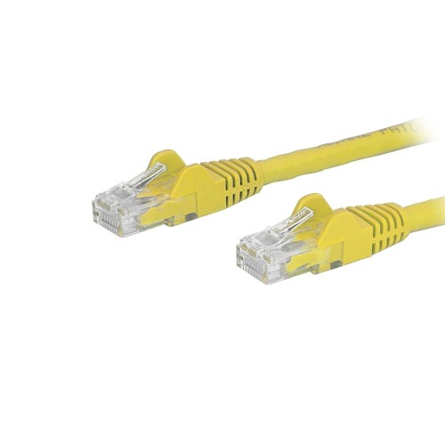 STARTECH  1 Ft Yellow Cat6 / Cat 6 Snagless Ethernet Patch Cable 1Ft