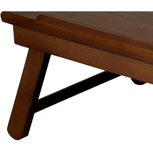 Winsome Wood Alden Lap Desk Flip Top With Drawer Foldable Legs