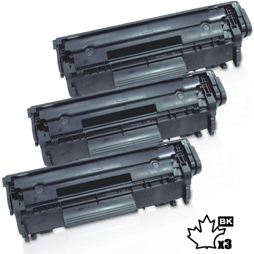 3 Inkfirst Compatible Toner Cartridges Replacement for Canon 104 FX9 FX10 0263B001AA FAXPHONE L100 L120 L90 imageCLASS