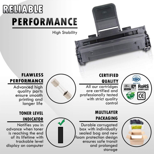 Inkfirst® Compatible Toner Cartridge SCX4521 SCX4521D3 Replacement for Samsung SCX4521 Black SCX-4321 SCX4521 SCX4521F