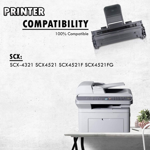 Inkfirst® Compatible Toner Cartridge SCX4521 SCX4521D3 Replacement for Samsung SCX4521 Black SCX-4321 SCX4521 SCX4521F
