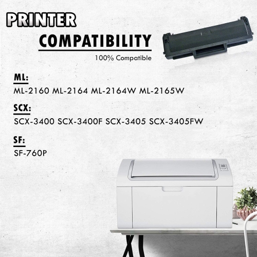 Inkfirst® Compatible Toner Cartridge D101S MLT-D101S Replacement for Samsung SF-760P ML-2164 ML-2165W SCX-3400 SCX-3405