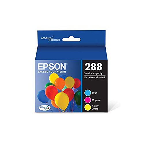 EPSON  288 Durabrite Ultra Standard Capacity Cartridge Ink, Color Combo Pack (T288520) The only brand of ink I use for my Epson printer is Epson ink cartridges