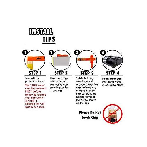 10 Inkfirst® High Yield Compatible Ink Cartridges replacement for HP 564 XL 564XL Photosmart 5510 5515 5520 6510 6520 6525