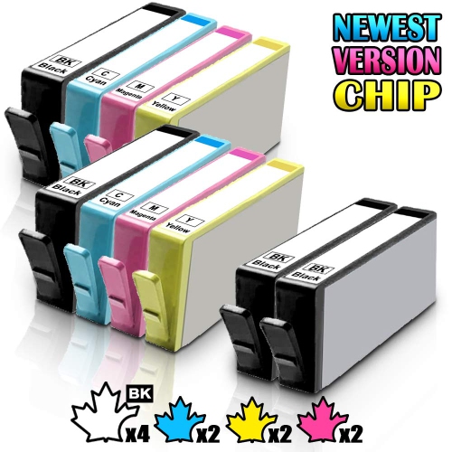 10 Inkfirst® High Yield Compatible Ink Cartridges replacement for HP 564 XL 564XL Photosmart 5510 5515 5520 6510 6520 6525