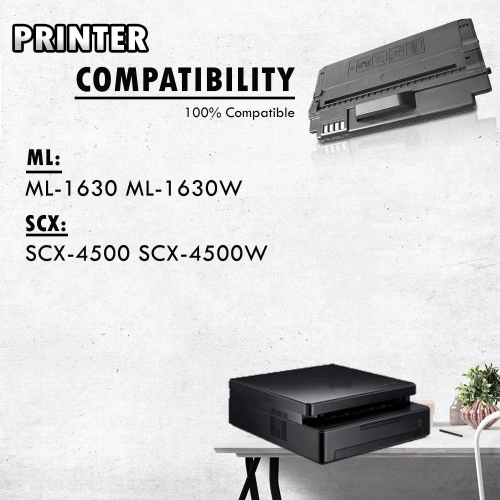 Inkfirst® Compatible Toner Cartridge ML-D1630A MLD1630A Replacement for Samsung ML-1630 ML1630 Black SCX-4500W ML-1630