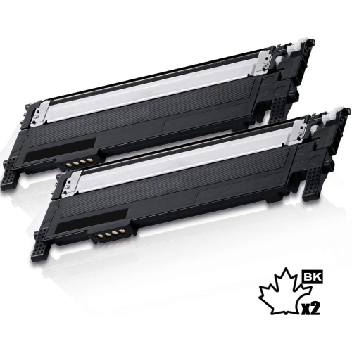 2 Inkfirst® Black Compatible Toner Cartridge CLT-K406S 406S Replacement for Samsung CLP-365 Xpress C460FW CLP-360 CLX-3305