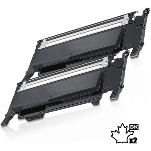 2 Inkfirst® Black Compatible Toner Cartridge CLT-K407S 407S Replacement for Samsung CLP320 CLP-320N CLP-325 CLX-3185