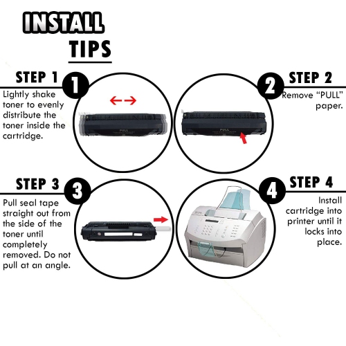 Inkfirst® Compatible Toner Cartridge Replacement for HP C4092A 92A LaserJet 3200 3200m 3200se 1100 1100a 1100ase 1100se 1100xi