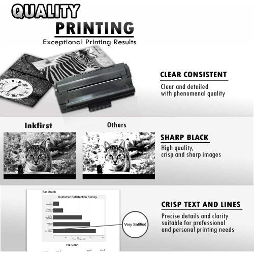 Cartouche de toner compatible avec InkFIRST® MLT-D109S MLTD109S remplacement pour Samsung SCX-4300 SCX4300 noir