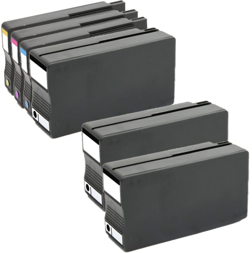 6 Inkfirst Compatible Ink Cartridges Replacement for HP 950XL 951XL CN045AN CN046AN CN047AN CN048AN OfficeJet 8600 1SET+2BK