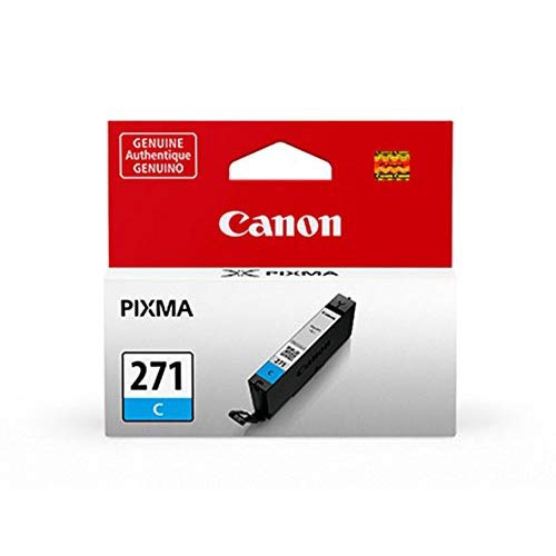 Genuine Canon CLI-271 Ink Tank, Cyan - 0391C001