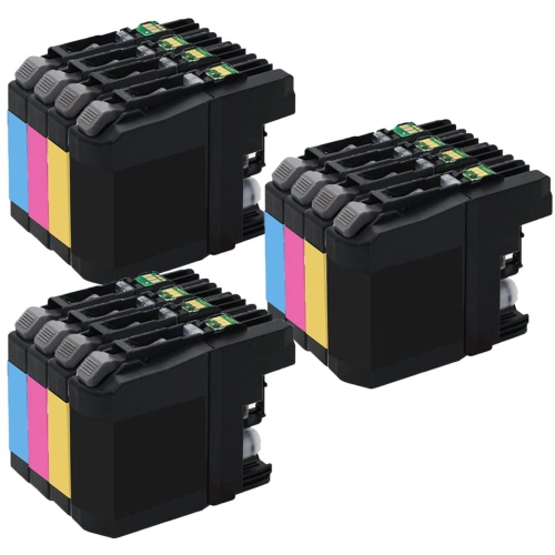3 Set of 4 Inkfirst® Compatible Ink Cartridges LC203XL LC203 LC201 High Yield Replacement for Brother MFC-J4320DW MFC-J4420