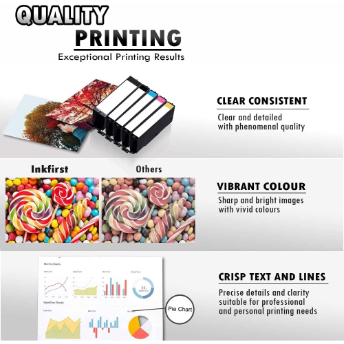 12 Inkfirst Compatible PGI-270XL CLI-271XL PGI-270 CLI-271 Ink Cartridges Replacement for Canon PGI270XL CLI271XL 2SET+2PGI