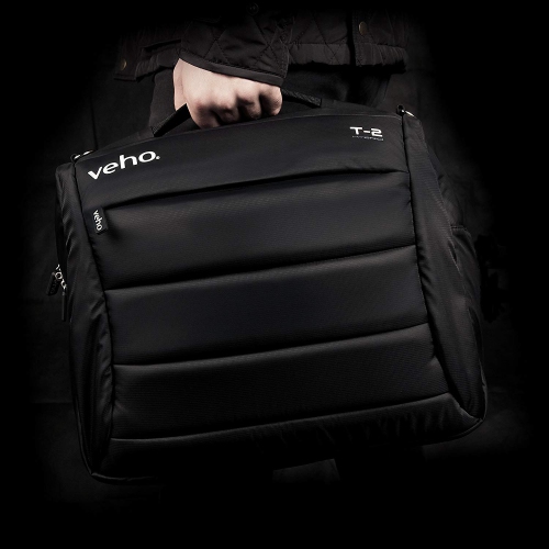 Veho VNB-001-T2 Hybrid Super Padded Bag with Rucksack / Backpack Option for Laptop / Notebook