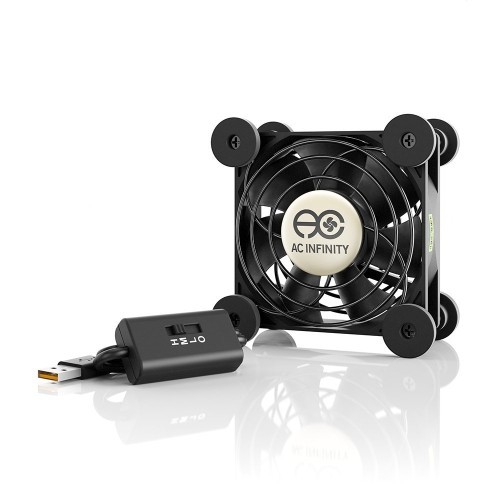 Ac Infinity Multifan S1 Quiet 80mm Usb Fan For Receiver Dvr