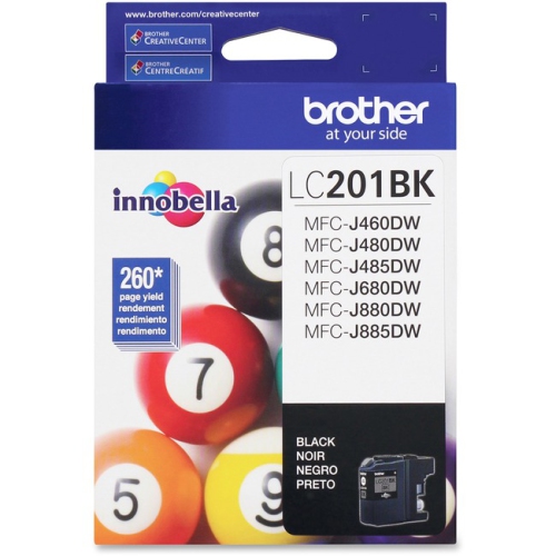 Brother Innobella LC201 Original Ink Cartridge LC201BKS