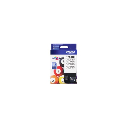 Brother Innobella LC201 Original Ink Cartridge LC201BKS