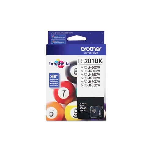 Brother Innobella LC201 Original Ink Cartridge LC201BKS
