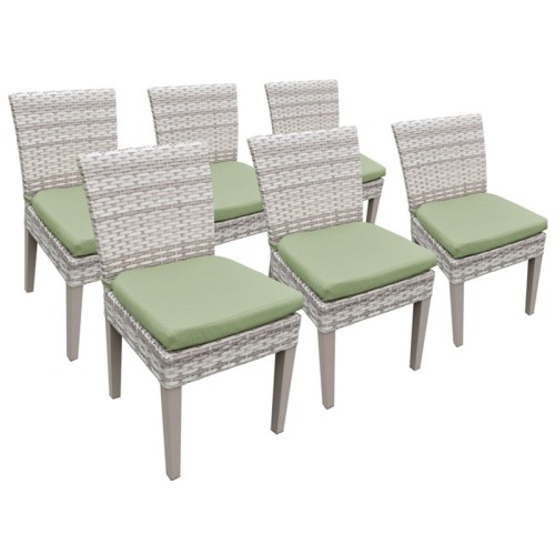 TKC Fairmont Patio Dining Side Chair in Green