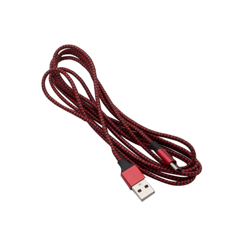 Braided USB Type-C Cable for Android 2M - Red