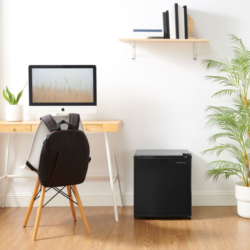 Insignia Compact 1.7 Cu. Ft. Freestanding Bar Fridge - Black - Only at Best Buy