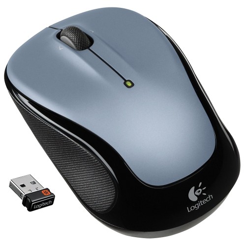 Logitech M325 Wireless Mouse, Light Silver NAFTA (910-002332)