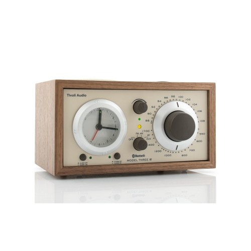 Tivoli M3BTCLA Model Three Bluetooth Clock Radio – Walnut
