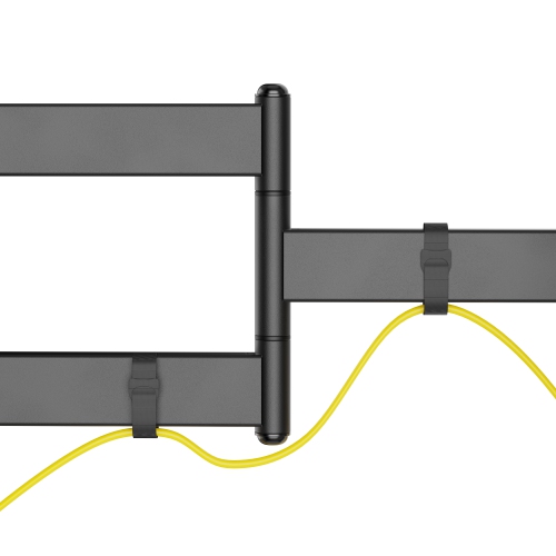 DURAMEX Full Motion LCD LED Plasma TV Wall Mount, Screen Bracket,Max VESA 600 x 400 MM, Fit TV Szie 37" to 90" Weight Limit Upto 50 Kgs / 110 Lbs